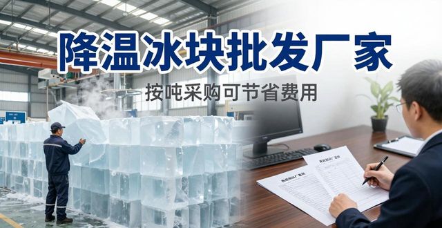 虎丘降温冰块批发厂家 良臣制冰厂直供