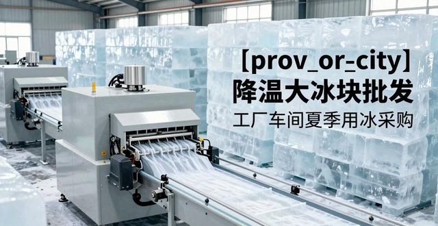 虎丘降温大冰块批发 工厂车间夏季用冰采购