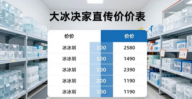 大冰块批发厂家怎么选？虎丘直供渠道靠谱吗