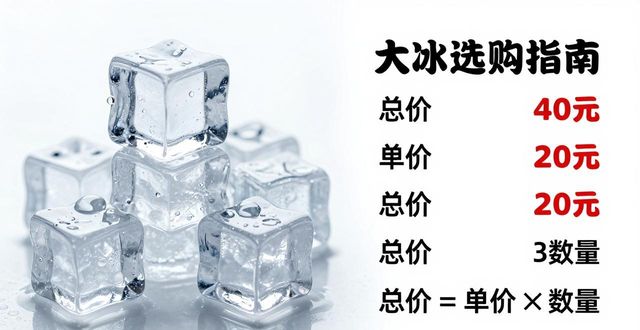 大冰块价格到底怎么算？虎丘冰块选购指南